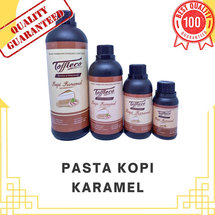 

Toffieco Pasta Perisa Kopi Karamel 100 Gram