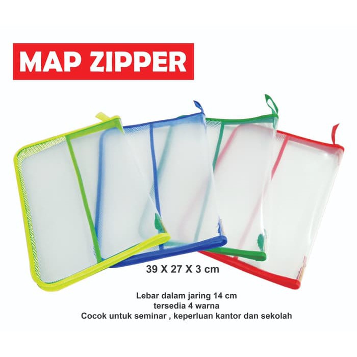 

Map/map zipper /map resleting/Resleting jala plastic Bag data plus