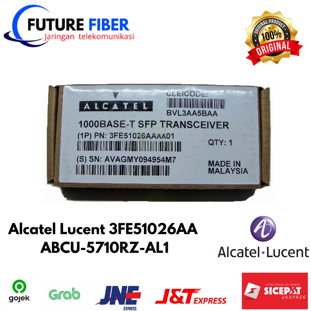 ALCATEL 3FE51026AA ABCU-5710RZ-ALL SFP Module Transceiver