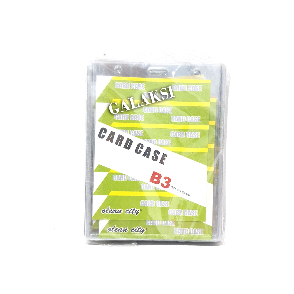 [20 LBR] PLASTIK ID CARD / ID CARD NAME TAG B3 (12.4X9.5 CM)
