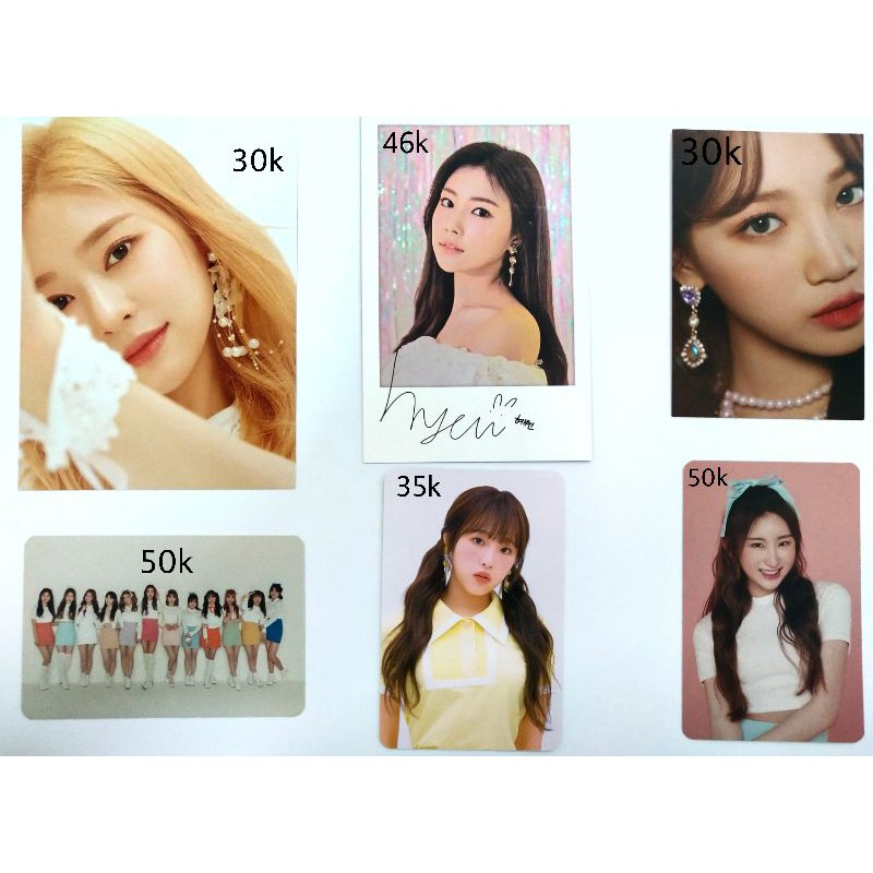 Photocard Iz*one || Heart*iz pop up store Fankit Bloom*iz Eom Pola A