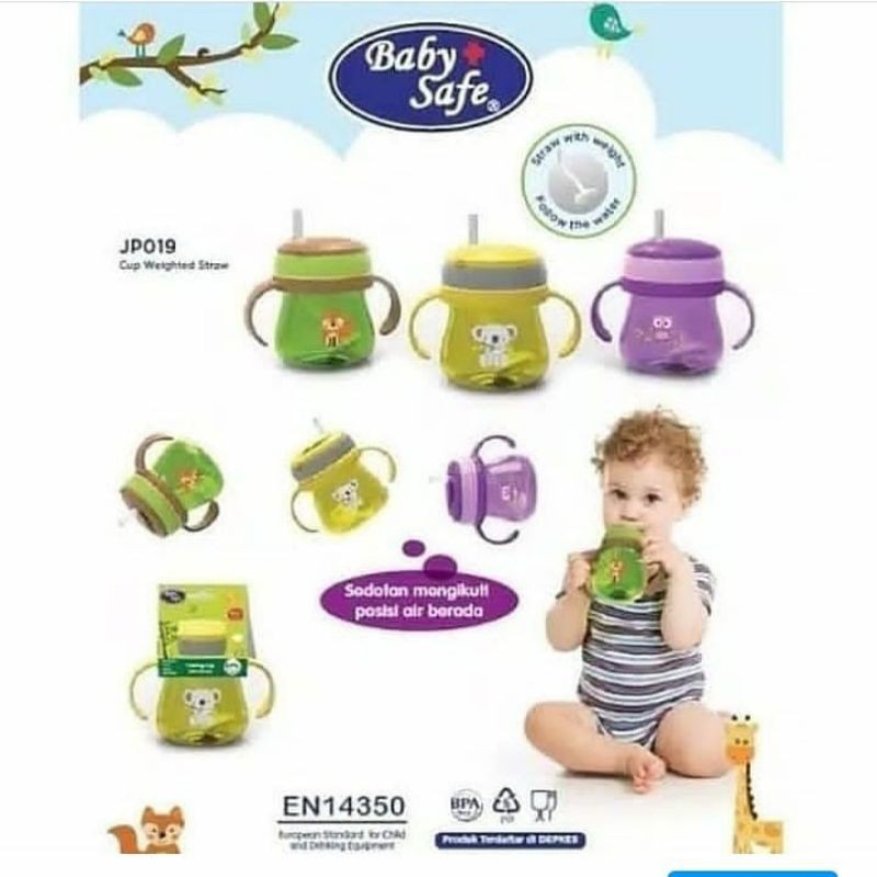[BISA COD] STRAWCUP BABYSAFE TRAINING CUP KODE JP019