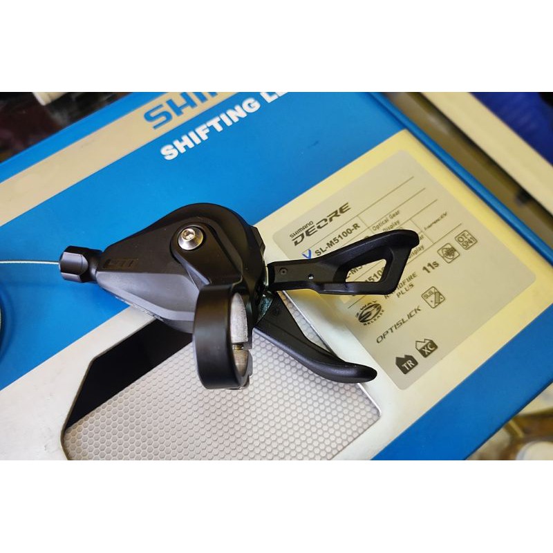Shifter Sifter Shimano DEORE SL-M5100 R Original 11 Speed Kanan Operan Gir Sepeda 11 Speed