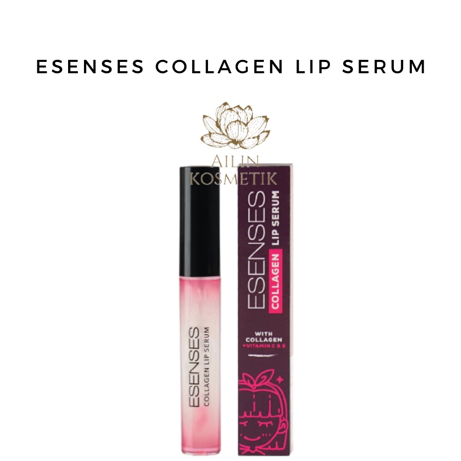 ESENSES Collagen Lip Serum | Evany Esenses Lip Serum Bibir Lip Gloss by AILIN