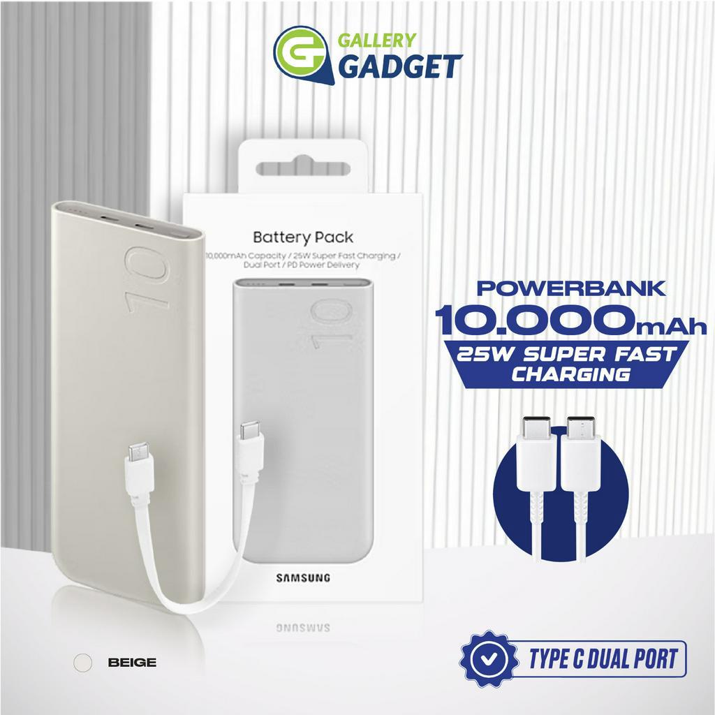 Samsung Power Bank 10000mAh Dual Port 25w Fast Charging