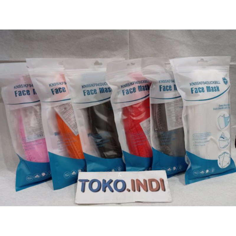 Masker KF94 4 Lapis Perlindungan isi 10 pcs