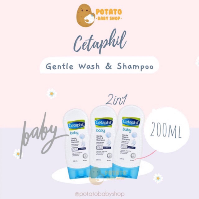 Cetaphil Baby - 2in1 Gentle Wash and Shampoo 230ml