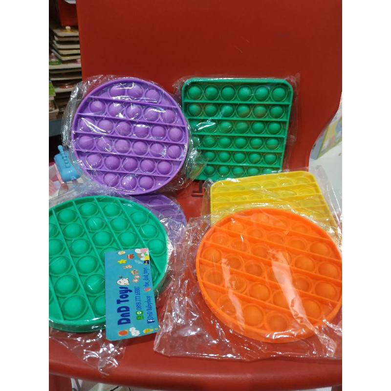 Mainan Pop It Popit Fidget Push Bubble Penghilang Stress Murah-5