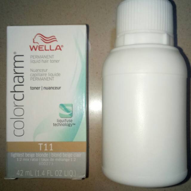Wella Color Charm toner T11 (lightest beige blond)