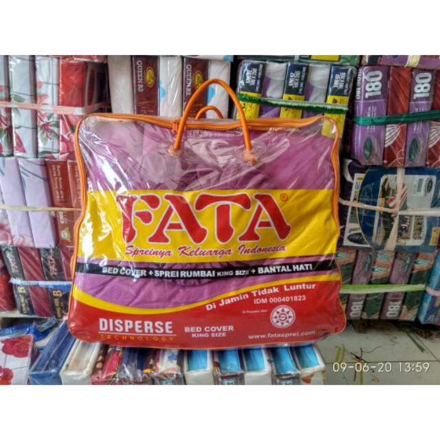 Bedcaver fata polos ukuran 180×200