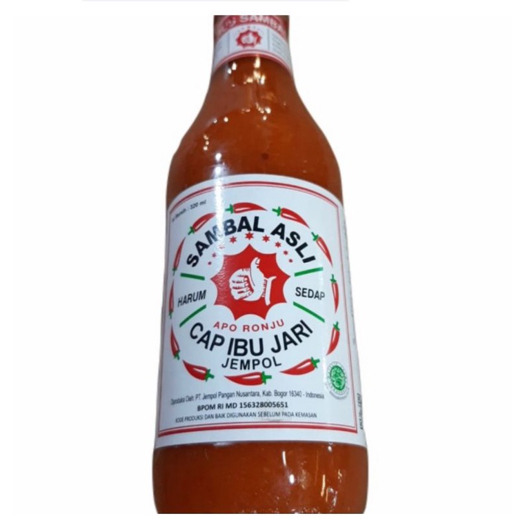 

Saus Sambal Cap Ibu Jari Jempol 320gr
