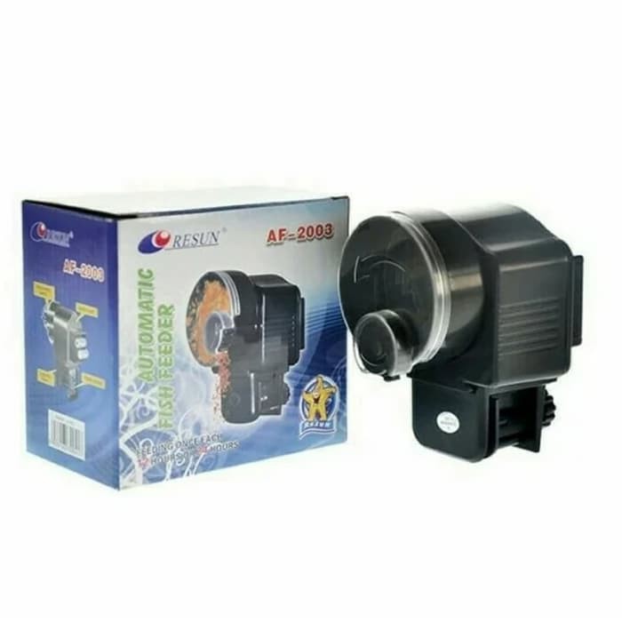 pond feeder makanan ikan otomatis merk resun af 2003