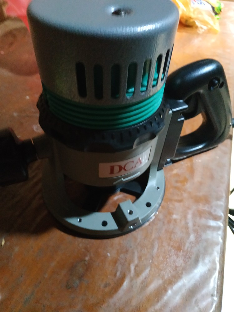 Dca Amr 03-12 Mesin Profil Kayu Router Trimer Profile Wood Router Trimmer Amr03-12