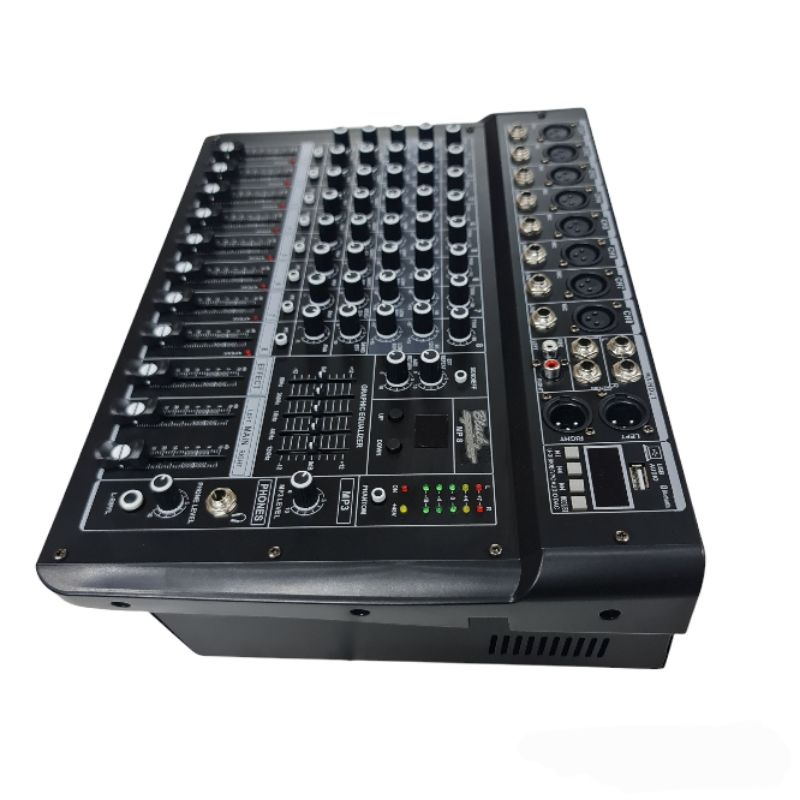 POWER MIXER BLACK SPIDER MP-8( 8 CHANNEL ) / BLACK SPIDER MP8