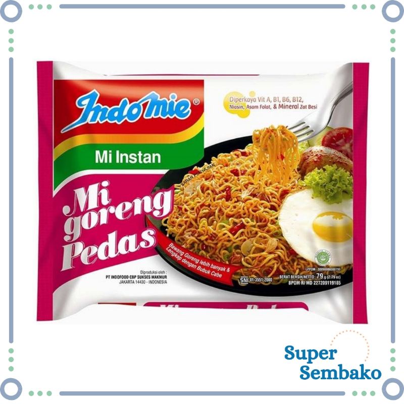 Indomie Mi Goreng Pedas Original