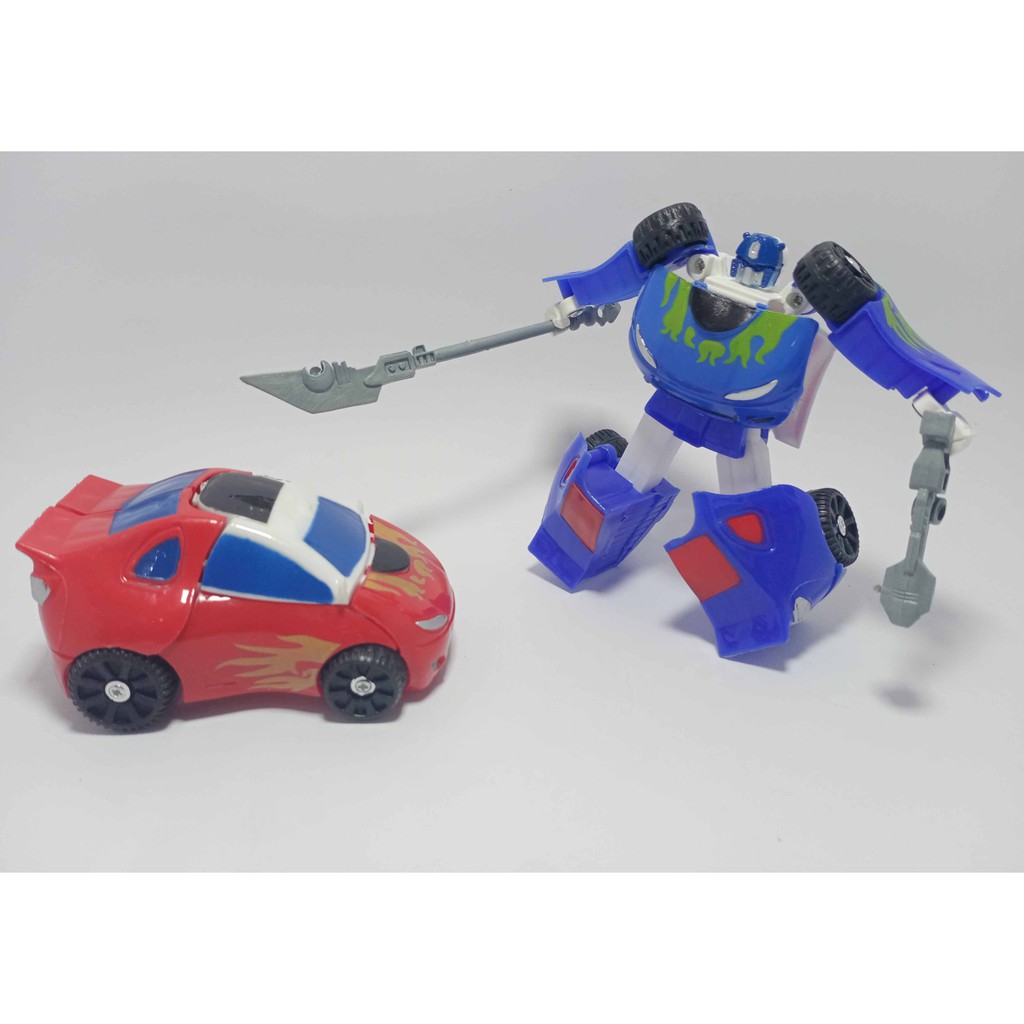 MAINAN ROBOT TRANSFORMER Robot Mobil RoboWarriors