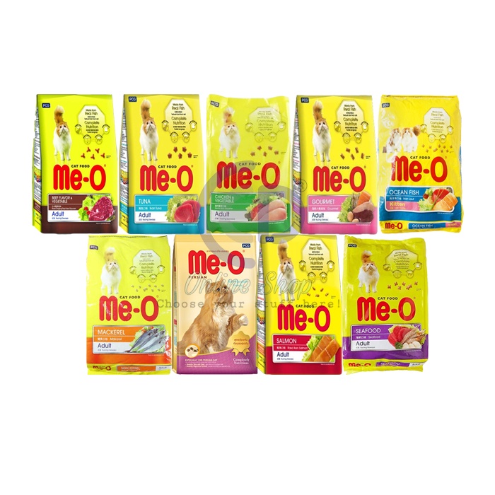 Makanan kucing meo fresh pack kemasan 1.1kg &amp; 1.2kg All Varian