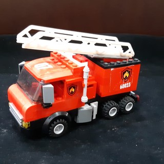 lego moc fire truck