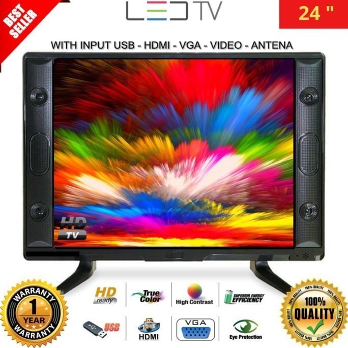 TV LED 24 inch HD Ready Televisi MurahS-2415