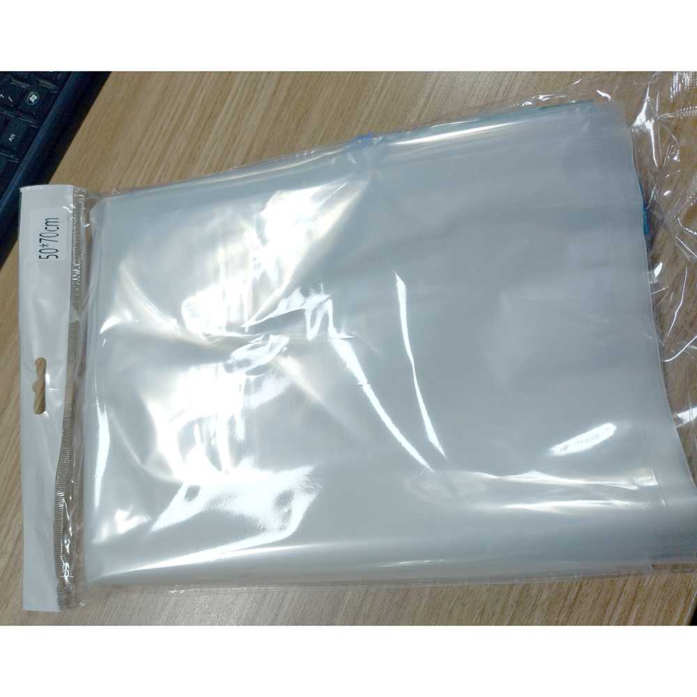 COD Plastik Vacum Baju Travel Travel Kantong Vakum Baju Pakaian Serbaguna 5 Pcs Sealer Bag E11