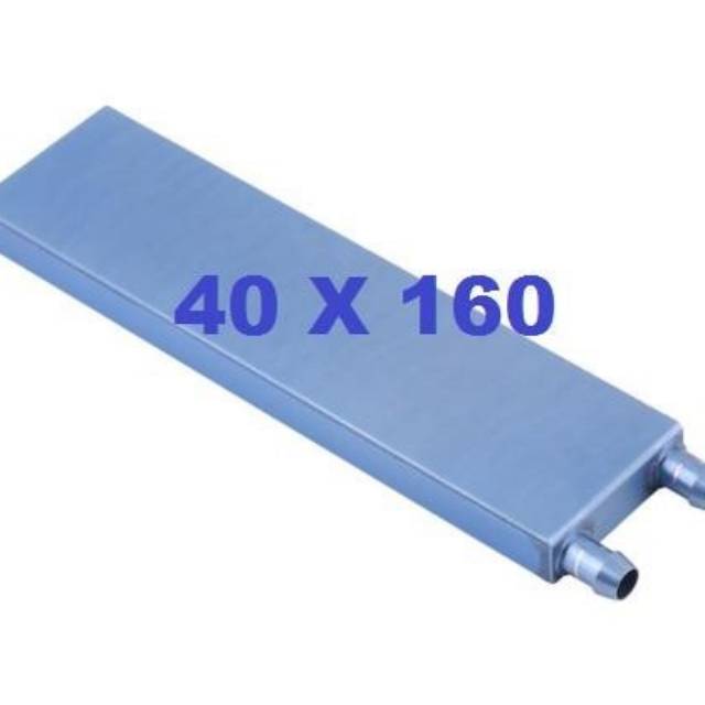 Water Block Thermoelectric Peltier 40x160 - Watercoolling Block