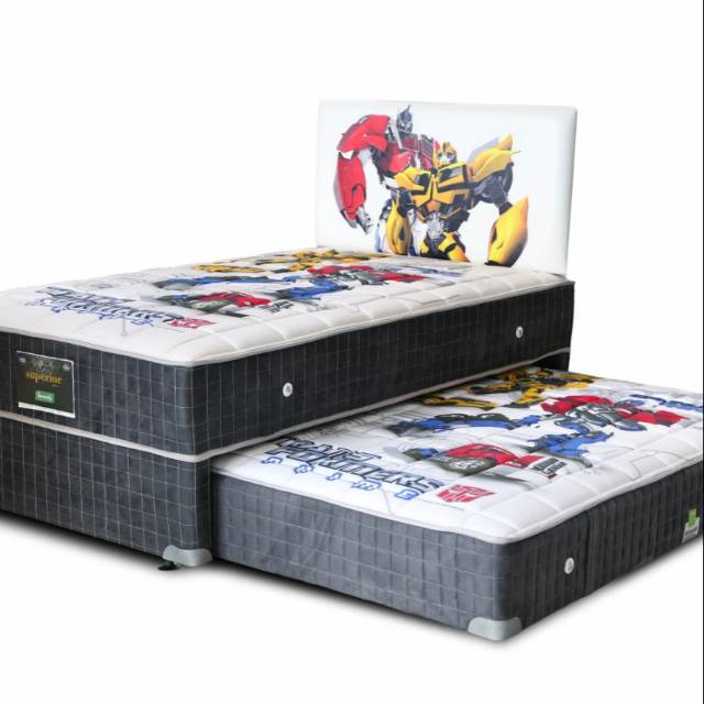 Kasur Spring Bed 2 in 1 100×200 ELITE SERENITY SET Springbed Sorong Atas Bawah