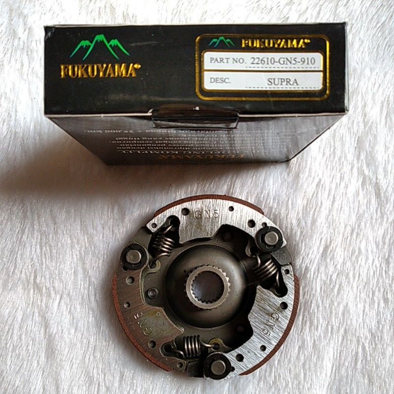 Kampas ganda SET supra gran prima 22610-GN5-910 ori FUKUYAMA