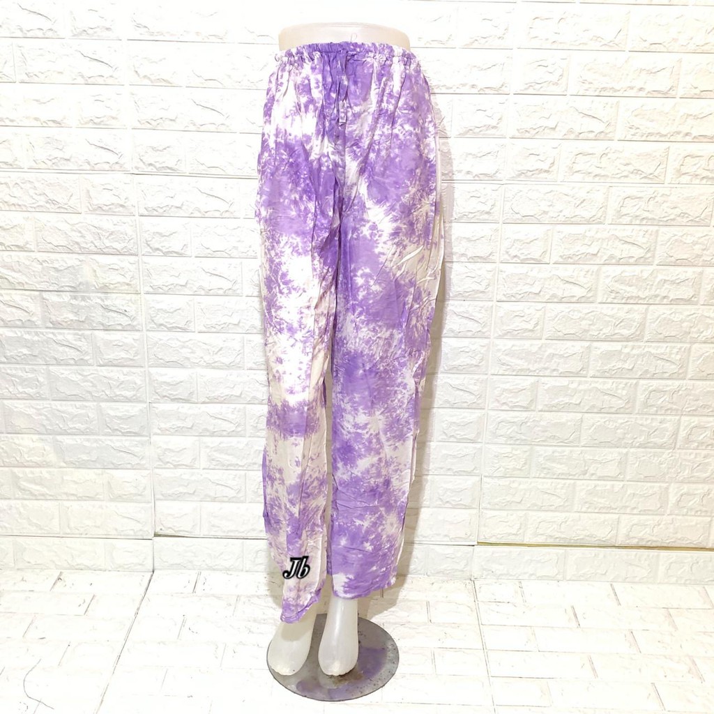 CELANA KULOT PANJANG TIE DYE JUMBO BALI 2-KODE 7