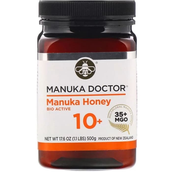 

Manuka Doctor Honey 10+ 35 MGO 500g BioActive Madu Premium ORI USA