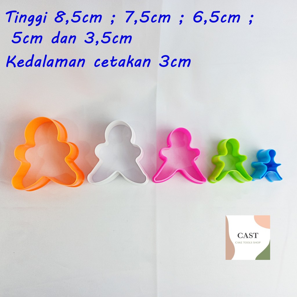 

Cutter Plastik Gingerman