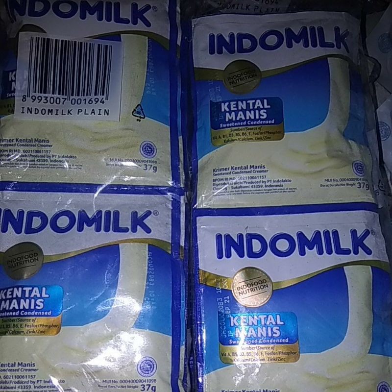 

indomilk susu kental manis 37gr 6 sachet