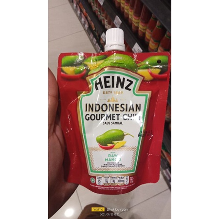 

Heinz ABC saus Indonesian Gourmet Chili 125gr