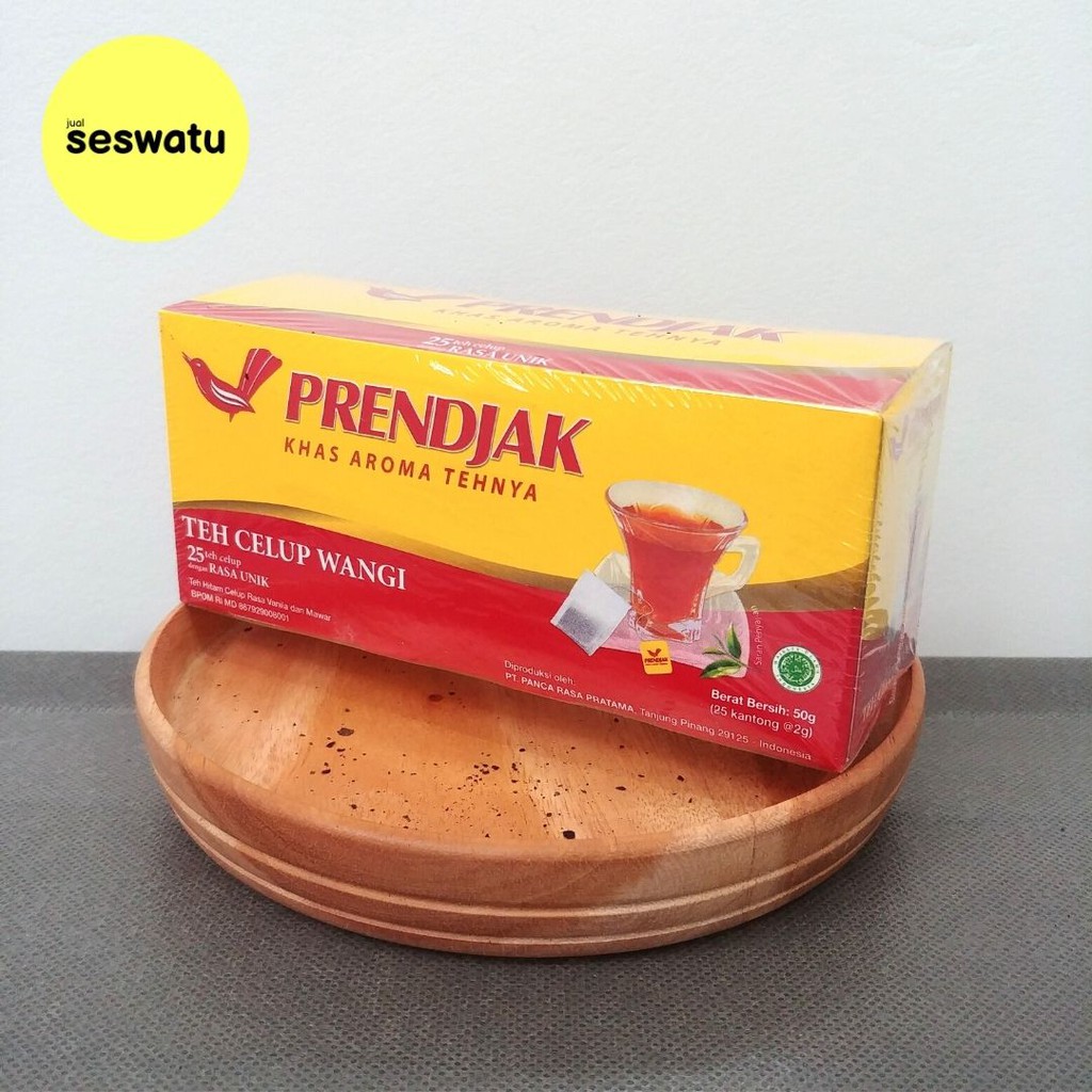 

Teh Prendjak - 50gr (25 Kantong) / Teh Celup Minuman Lokal Angkringan Wedangan Tanjung Pinang