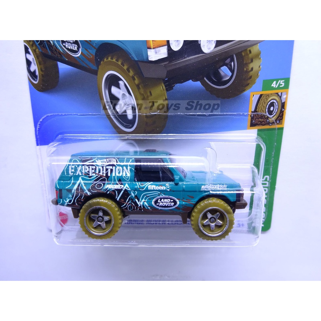 Hot Wheels Range Rover Classic Hijau Tampo Expedition