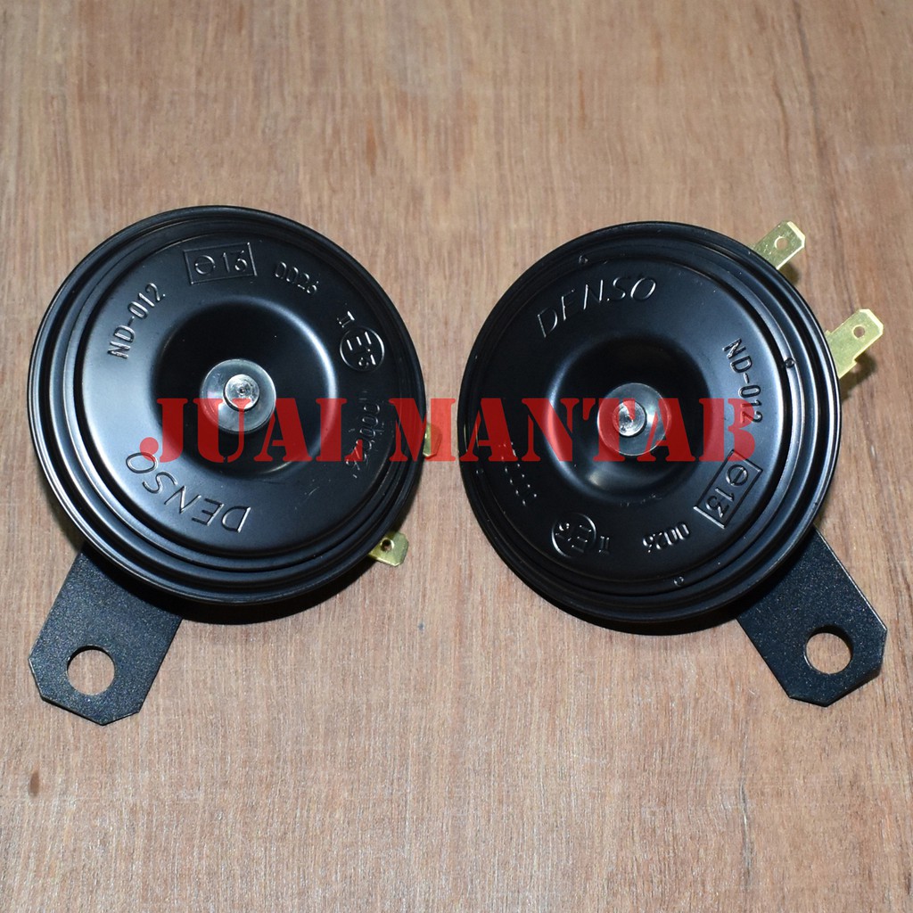 Klakson Motor Dan Mobil Sparepart Variasi Klakson Suara Kuat Dan Nyaring Denso Disc 12v Full Power Tone Tin Tin Universal Murah