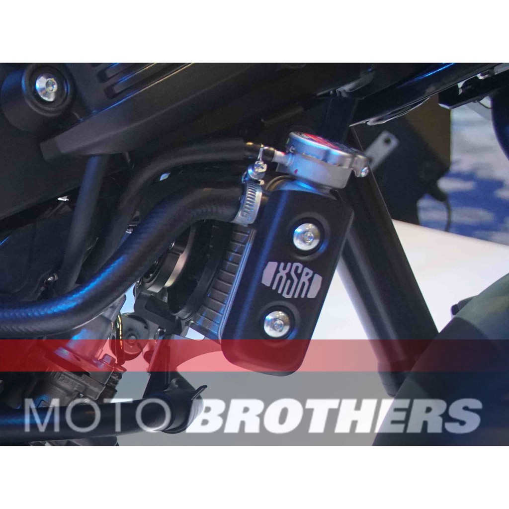 COVER SAMPING RADIATOR / SIDE RADIATOR GUARD BLACK XSR155 XSR 155