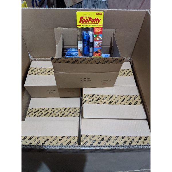 

Peluang usaha Lem porting kapal epoputty 100gr alteco isi (144bj) epo putty