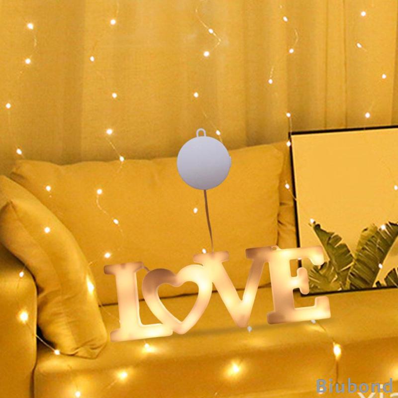 LED Light Letter, Valentine Gift - Light Up Sign Valentine's Day Proposal Sign with Suction Cup,