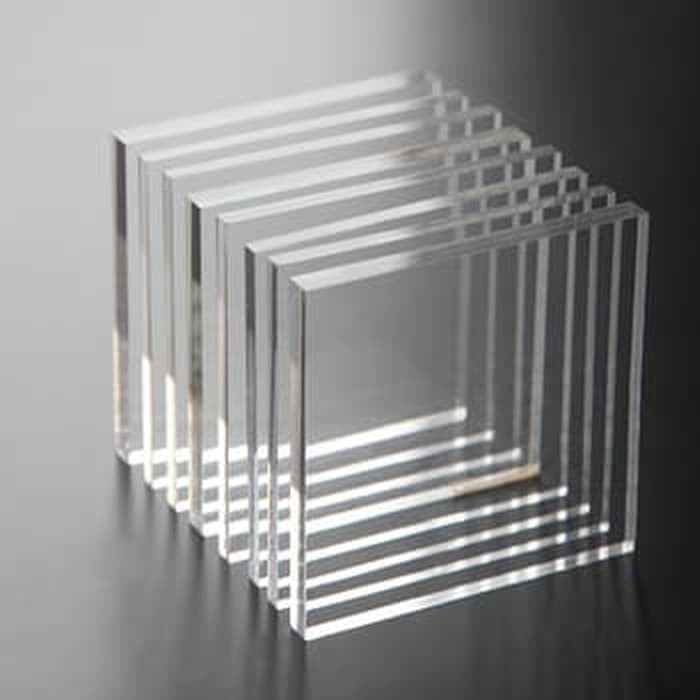 

Acrylic Bening Akrilik Sheet Lembaran 6mm 10x10cm