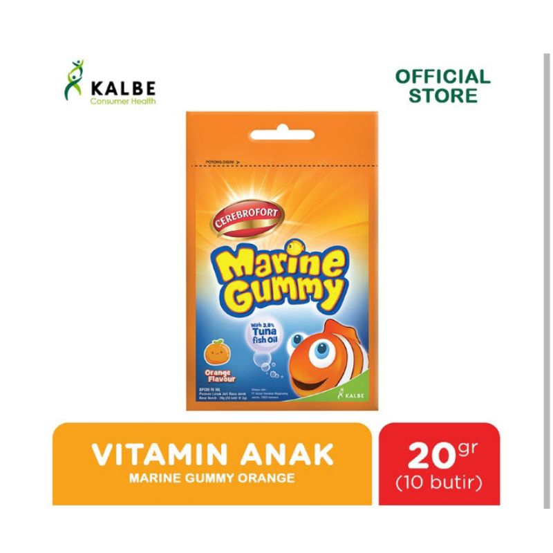 

MARINE GUMMY ORANGE 20GRAM