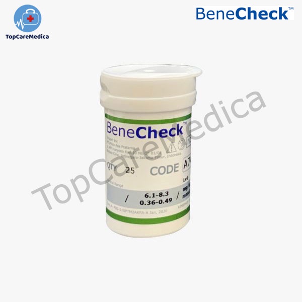 Benecheck Prime Test Strip Asam Urat