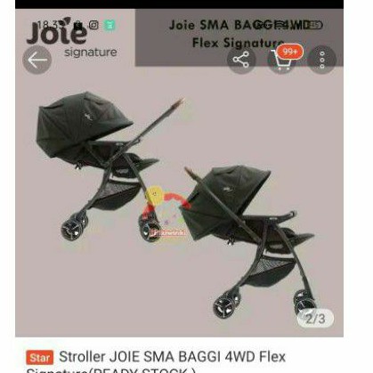 stroller joie sma baggi 4wd