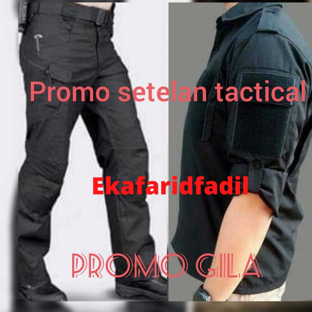 Promo Setelan Kemeja 511 Dan Celana Tactical Terlaris Ekafaridfadil