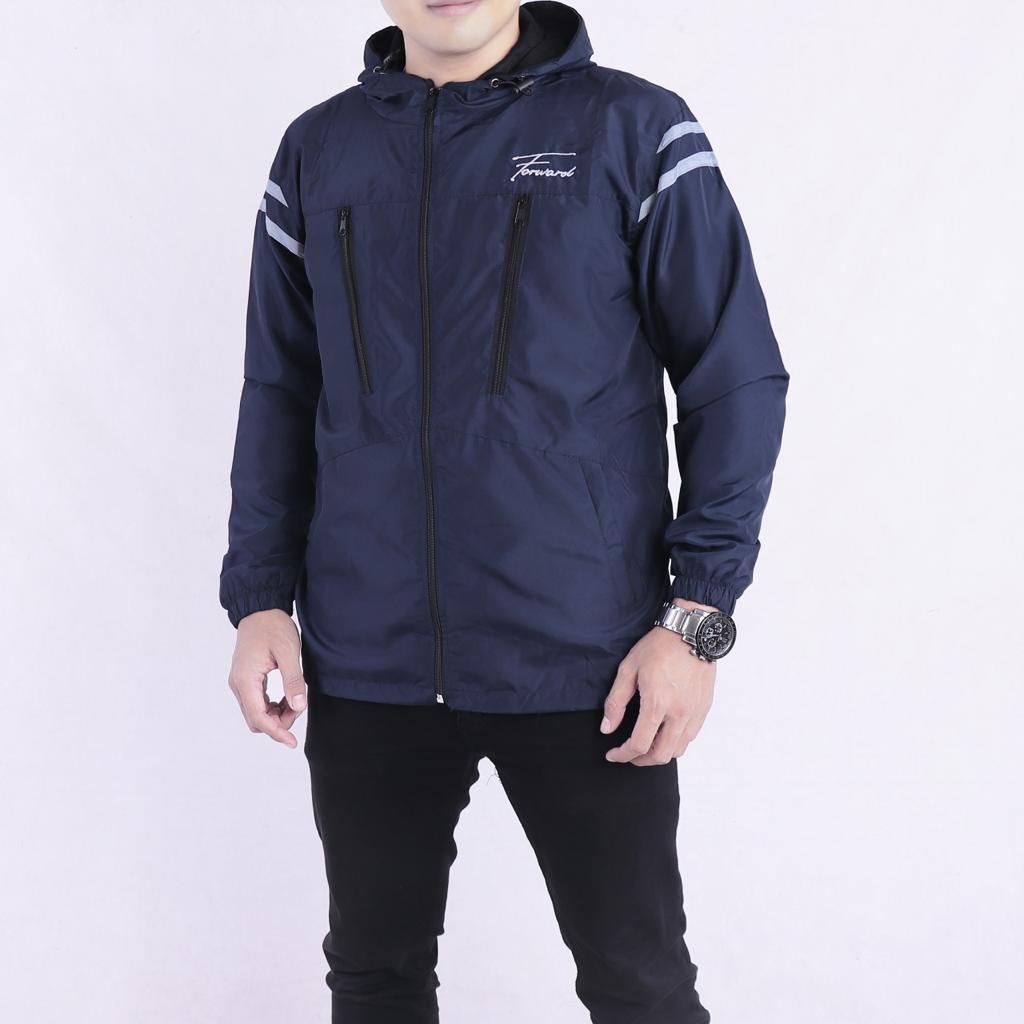 Jaket Cowok Parasut Pria Outdoor Parasit Forward System