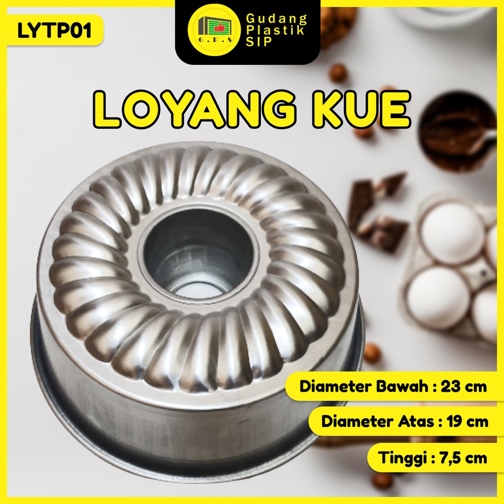 Loyang Press Cetakan Tulban Tanpa Sambungan Tipe Tali LYTP01