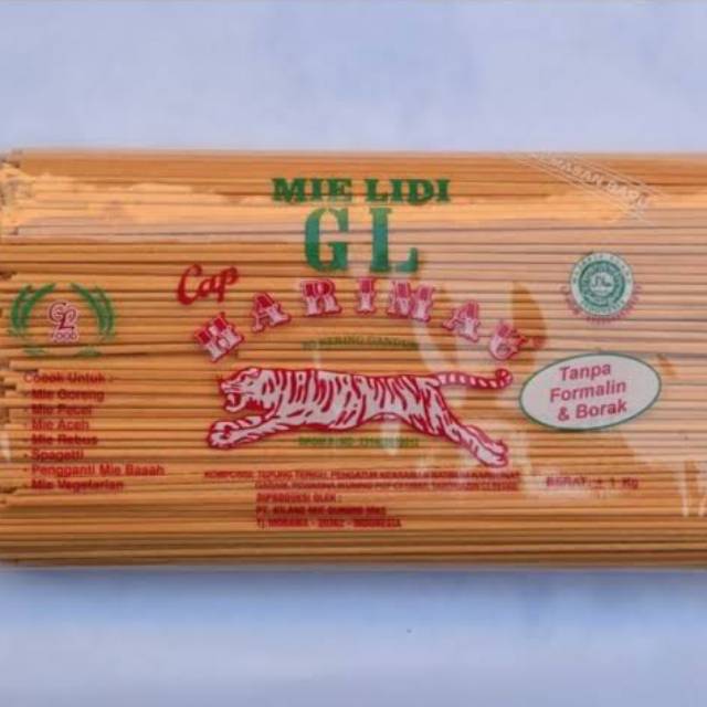 

Mie Lidi Cap Harimau 1 Kg - Mi Lidi Cap Harimau 1Kg