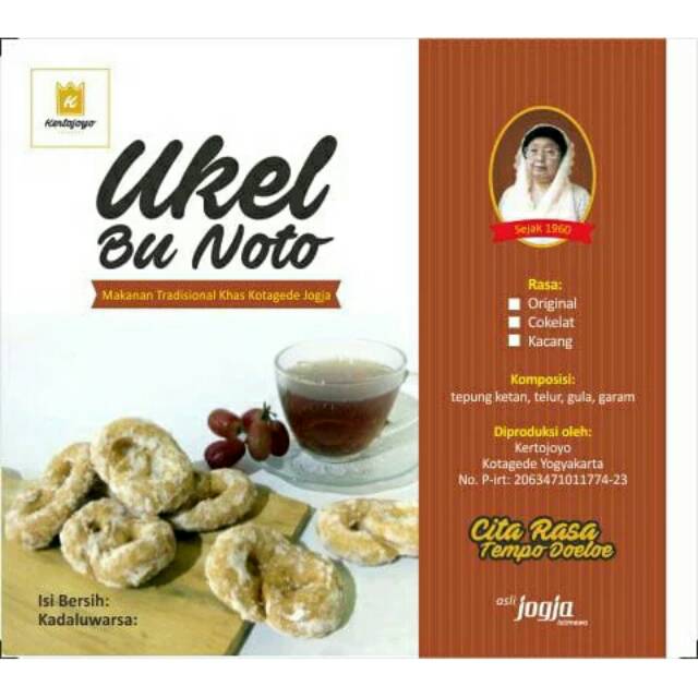 

UKEL Bu NOTO Khas Jogja Kotagede