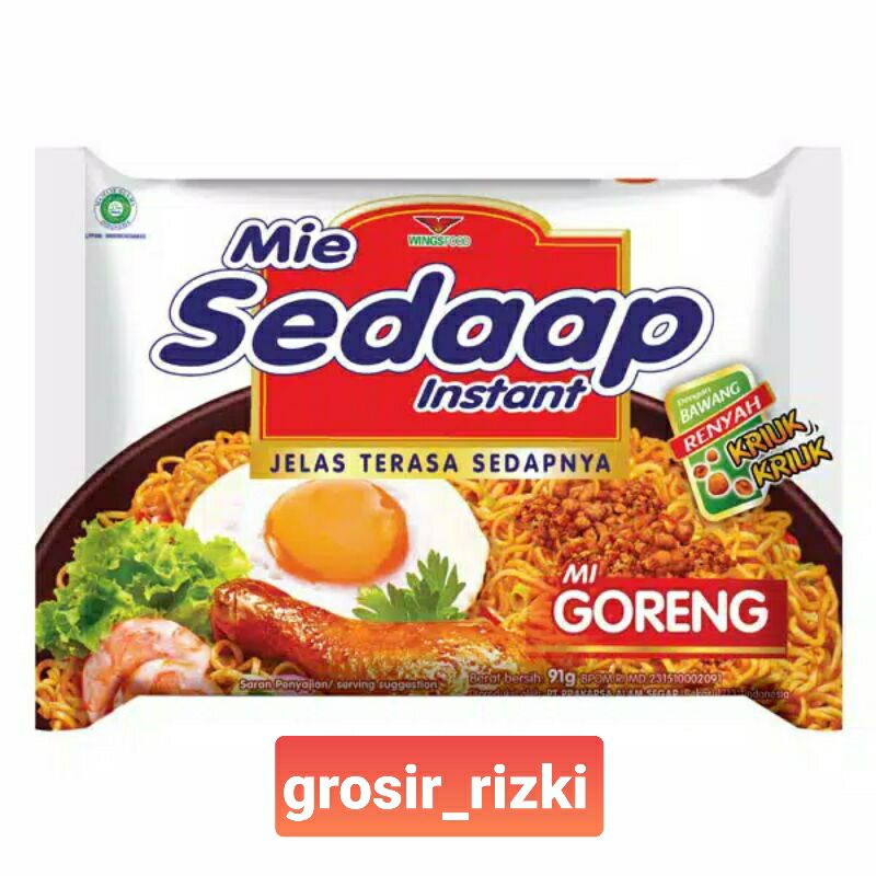 

MIE SEDAP GORENG