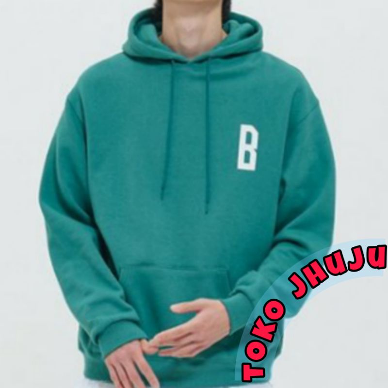 Jaket Hoodie Jumper Enhypen Jake Style B logo putih