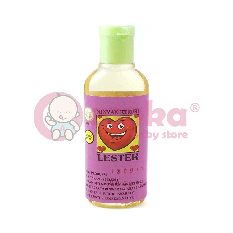 Minyak Kemiri Lester 15ml, 30ml, 60ml ASOKA